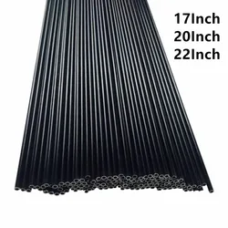 12pcs 17/20/22 Inches Crossbow Bolt Nocks Vanes Carbon Arrow Shaft Carbon For DIY Crossbow Bolt Archery Accessories