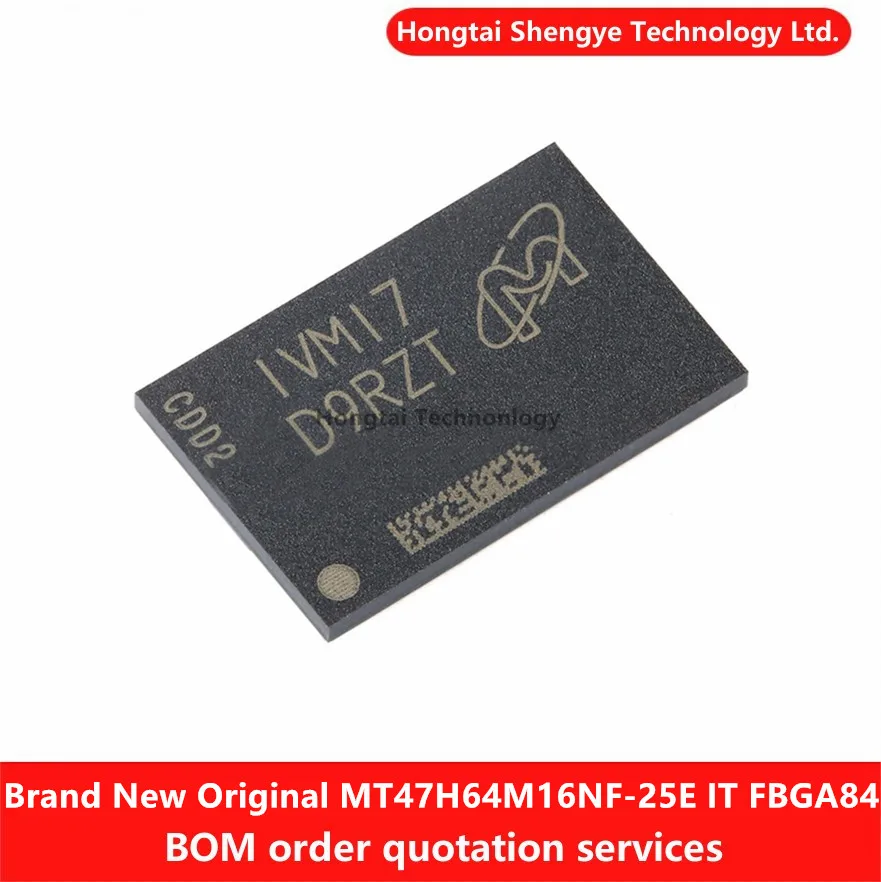 New Genuine MT47H64M16NF-25E IT:M FBGA-84 1Gb DDR2 SDRAM Memory Chip