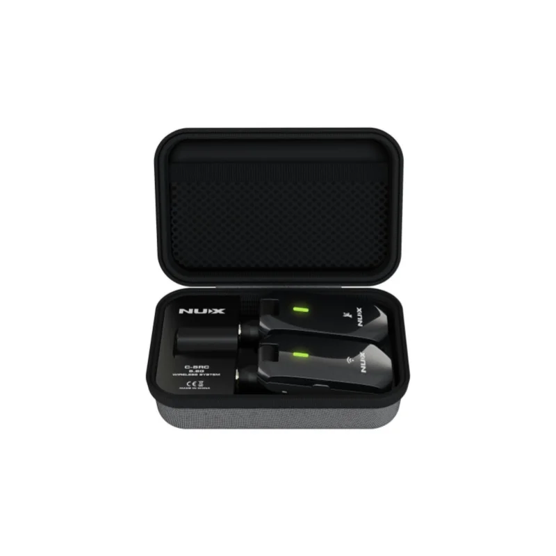 Transmisor y receptor de guitarra inalámbrico NUX, pastillas activas o pasivas, baja interferencia, combinación automática, NUX C-5RC, 5,8 GHz