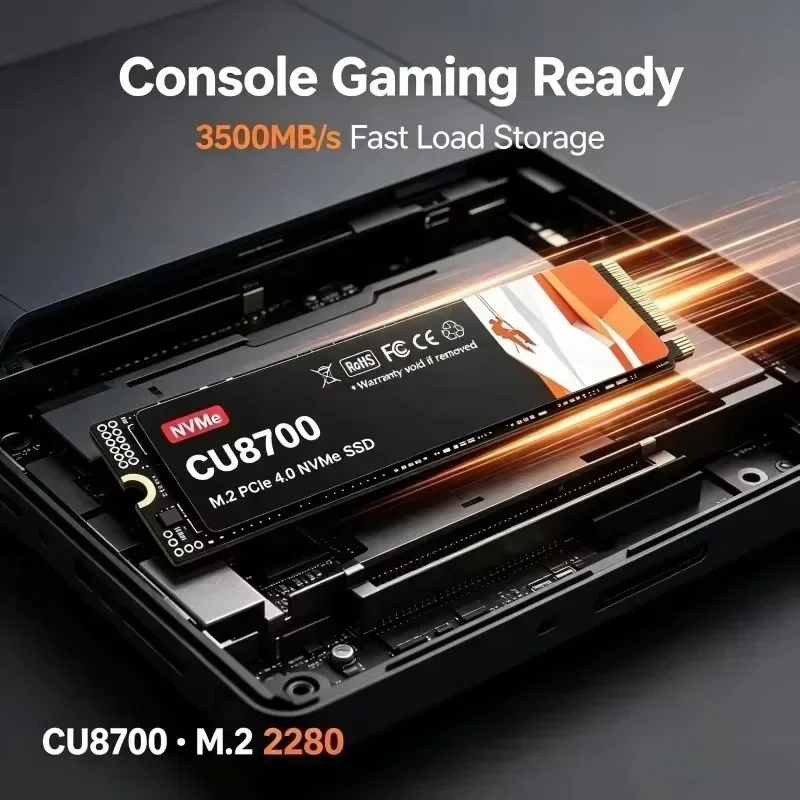 New CU8700 NVMe M.2 2280 SSD 500GB 1TB 2TB 4TB High Speed Up to 3500MB/s Internal Solid State Drive for Laptop PC