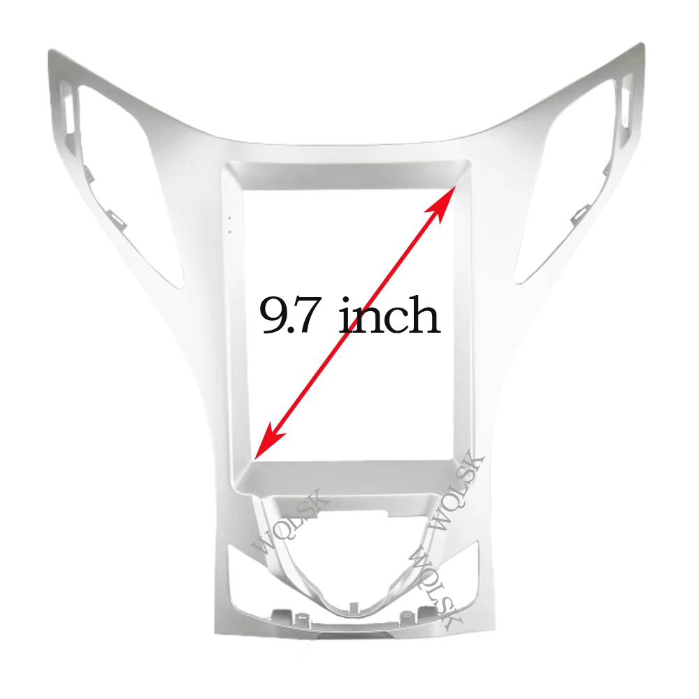 

Автомобильная аудиорамка QLSK 2 DIN 9,7 дюйма Fasxia, автомобильная радиоустановка, панель gps-навигации подходит для HYUNDAI AZERA 2011-2012