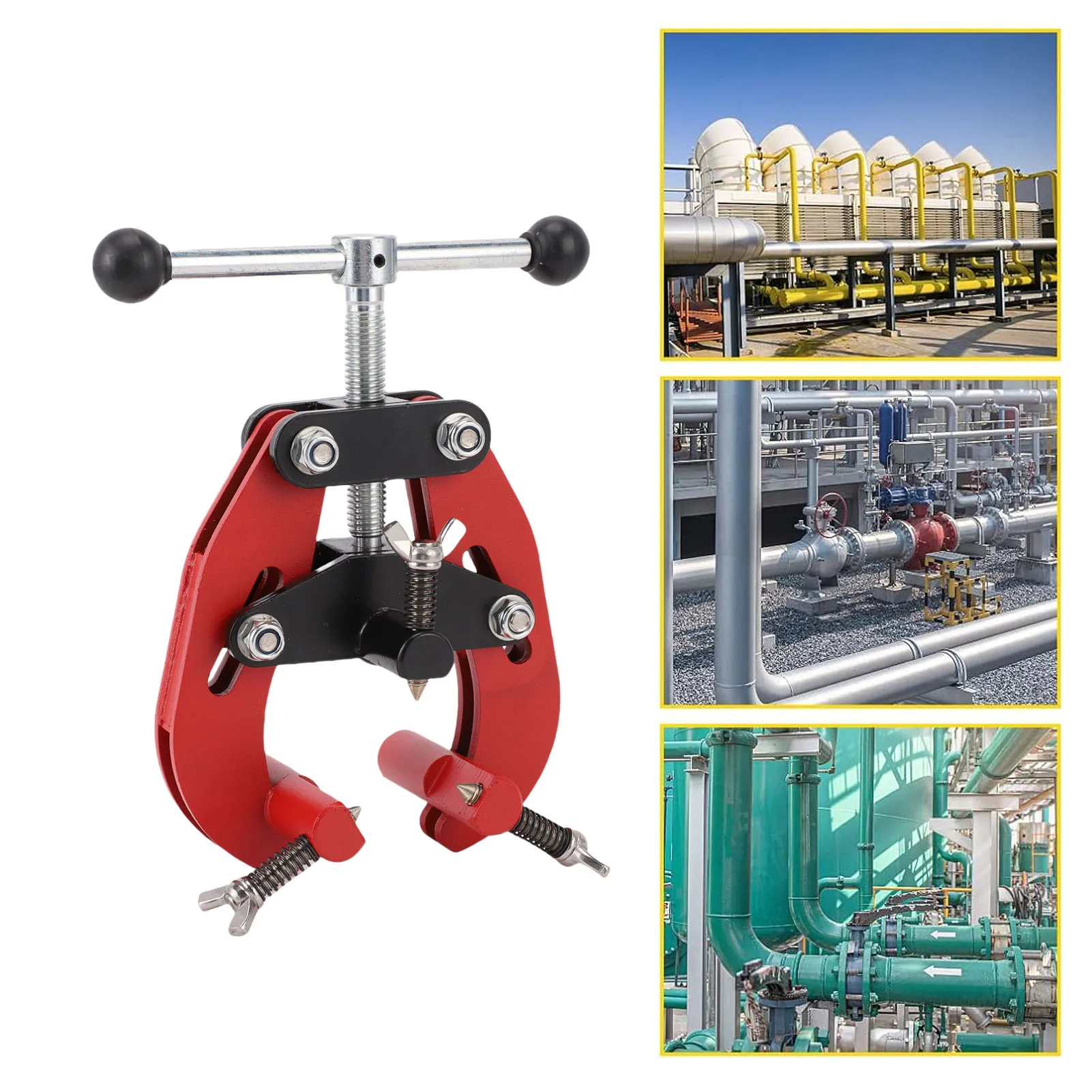 Pipe Alignment Clamp Pipe Alignment Clamp Carbon Steel Pipe Welding Alignment Tool for 1-2.5in Pipes