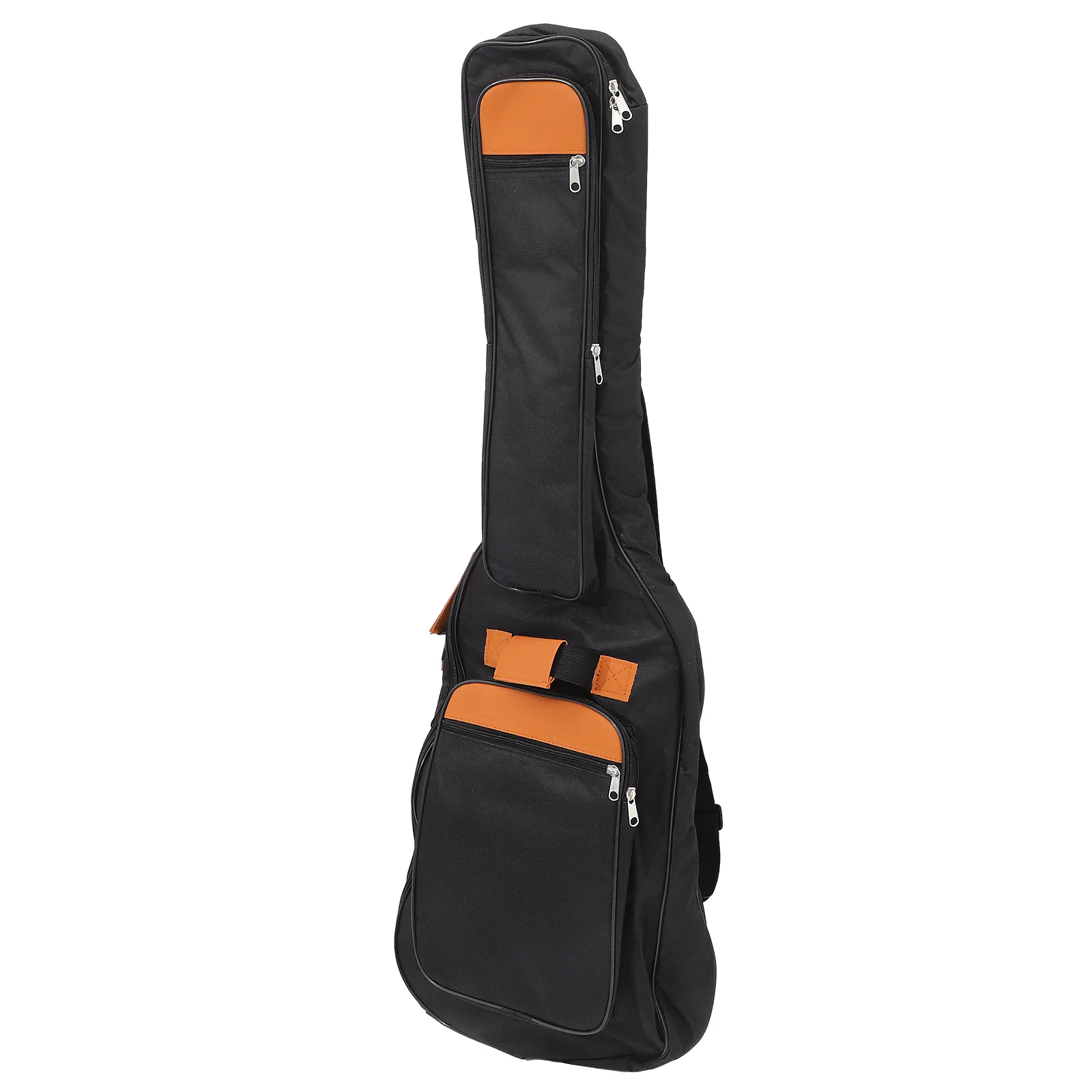 

Guitar Bag Waterproof Lightweight Electric Guitar Storage Bag For Acoustic Bass Ukulele Carry Pouch Canvas Backpack