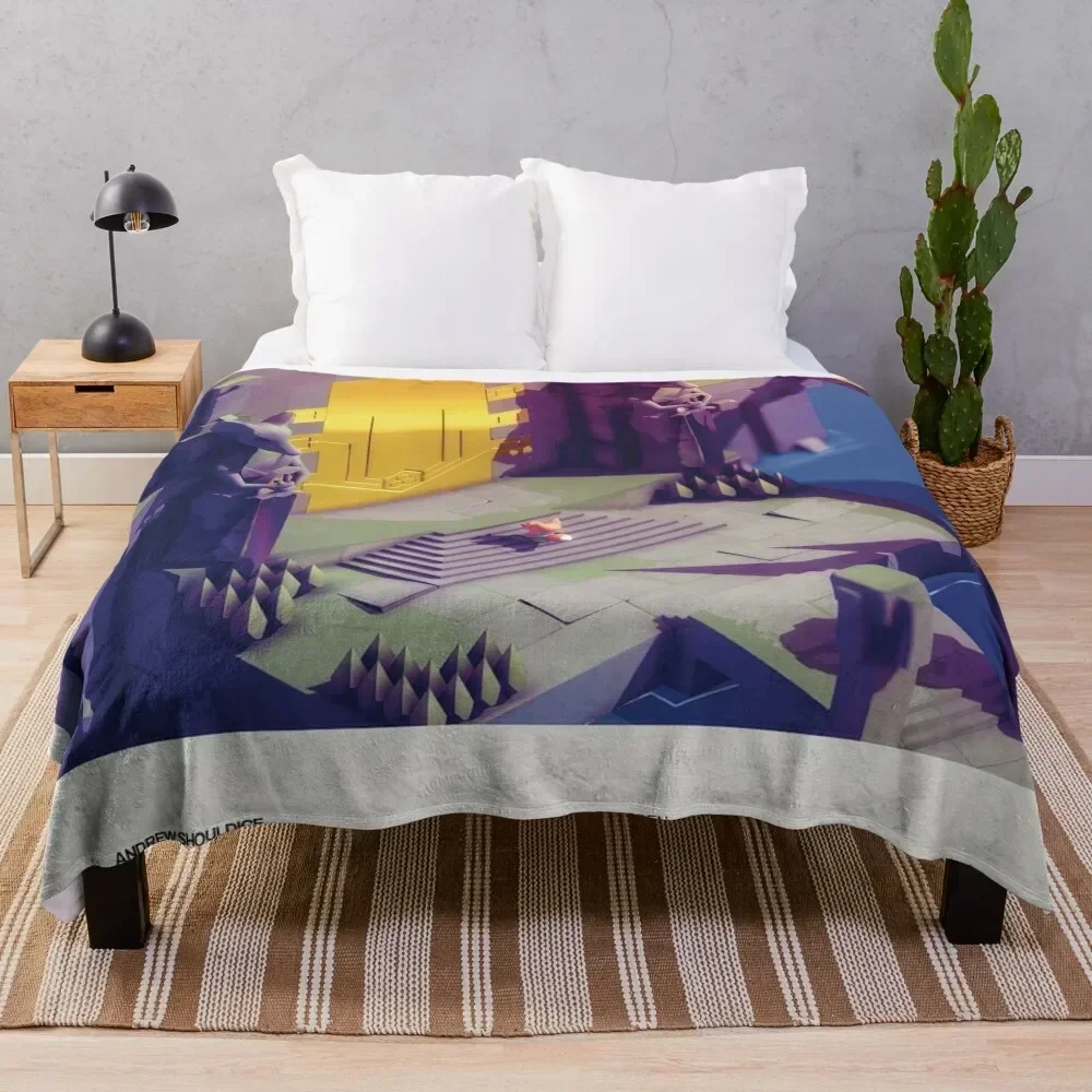 

Tunic Throw Blanket Soft Comfort Blanket for Reading Watching TV