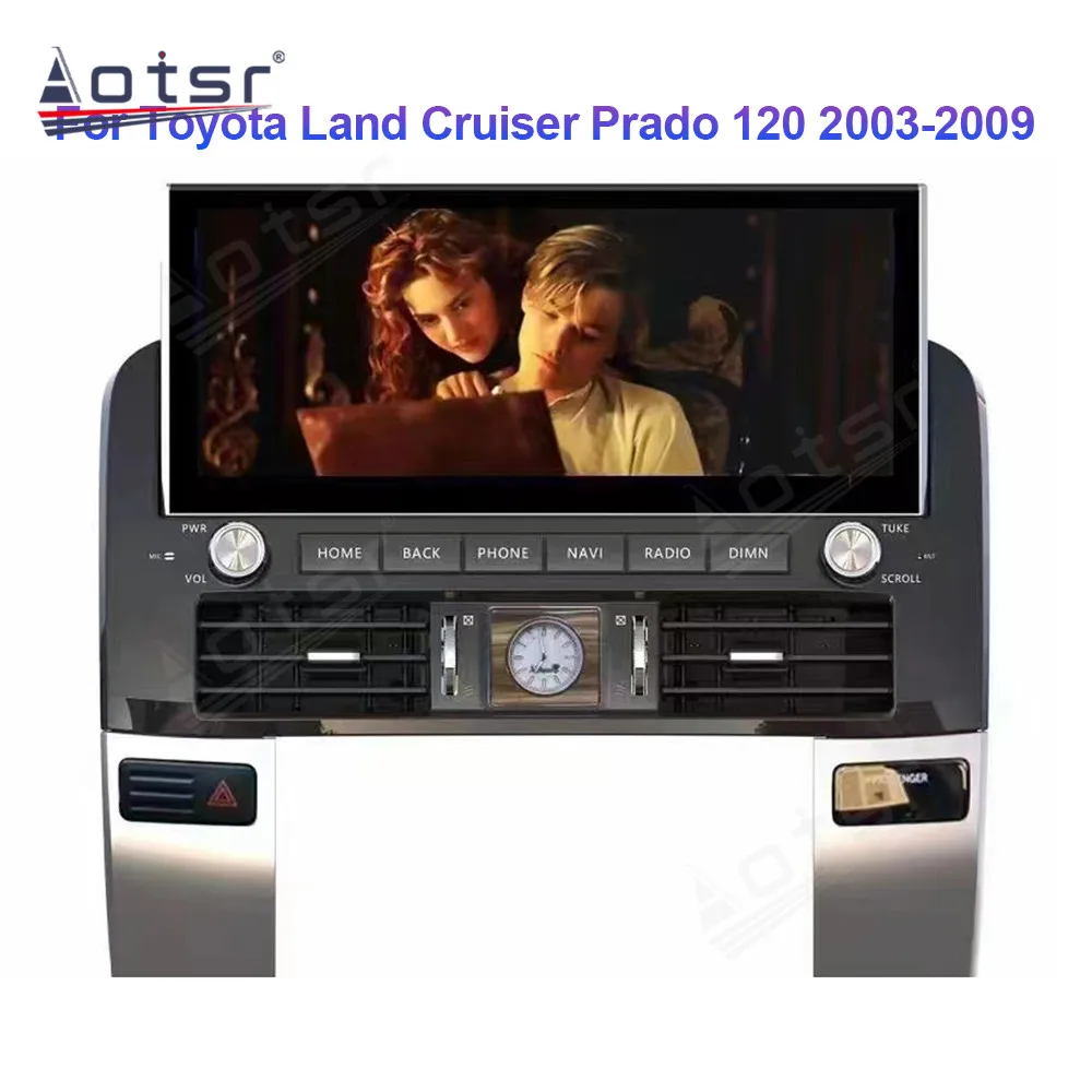 

Android 11 Car Radio Multimedia Player For Toyota Land Cruiser Prado 120 1998 - 2009 Video GPS Navigation Auto Stereo Head Unit