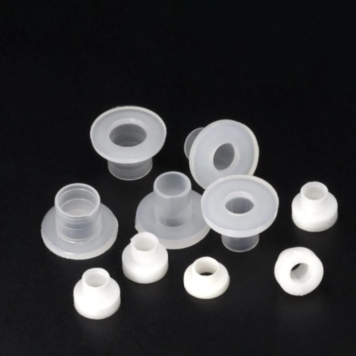 Plastic Insulating Granular Crystal Gasket/Insulating Cap/t-Type Gasket/Concave-Convex Gasket/t-Type Step Cushion Post