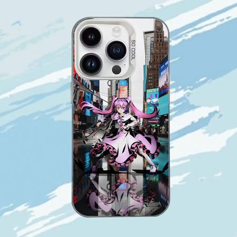 Coque de téléphone Anime a-akame ga Kill-l, étui antichoc mat blanc bonbon pour iPhone 17,16,15,14,13,12,11,Mini,Pro,E,MAX
