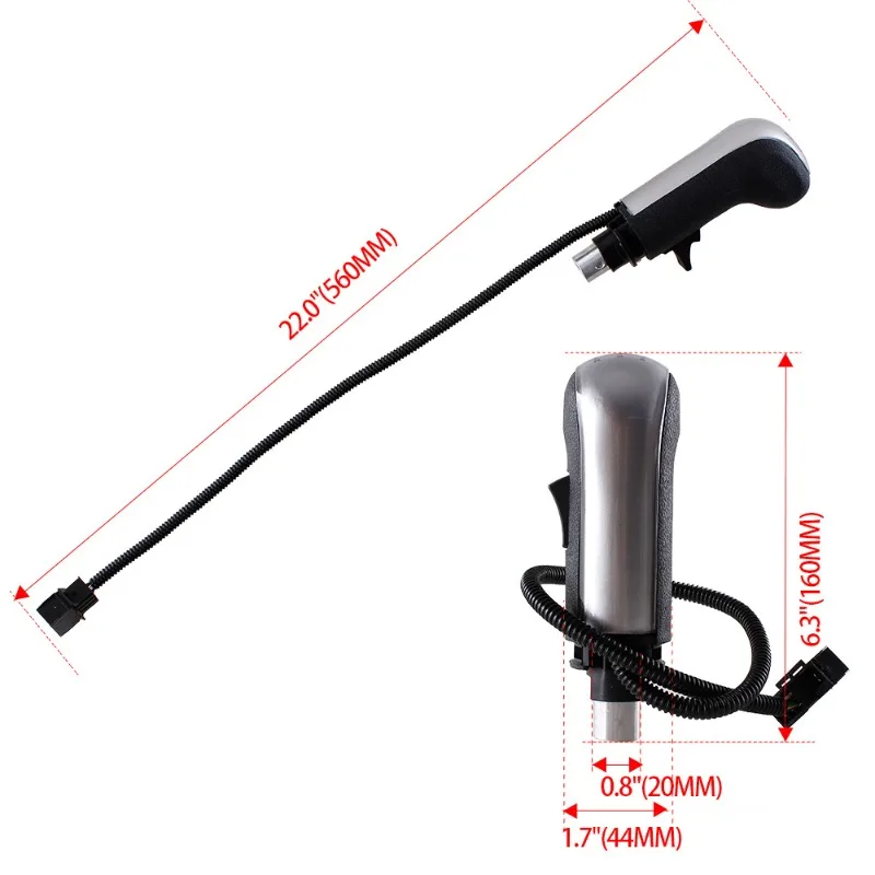 مقبض ناقل الحركة برأس تروس تعديل السيارة 81326200106 لحافلة شاحنة الرجل