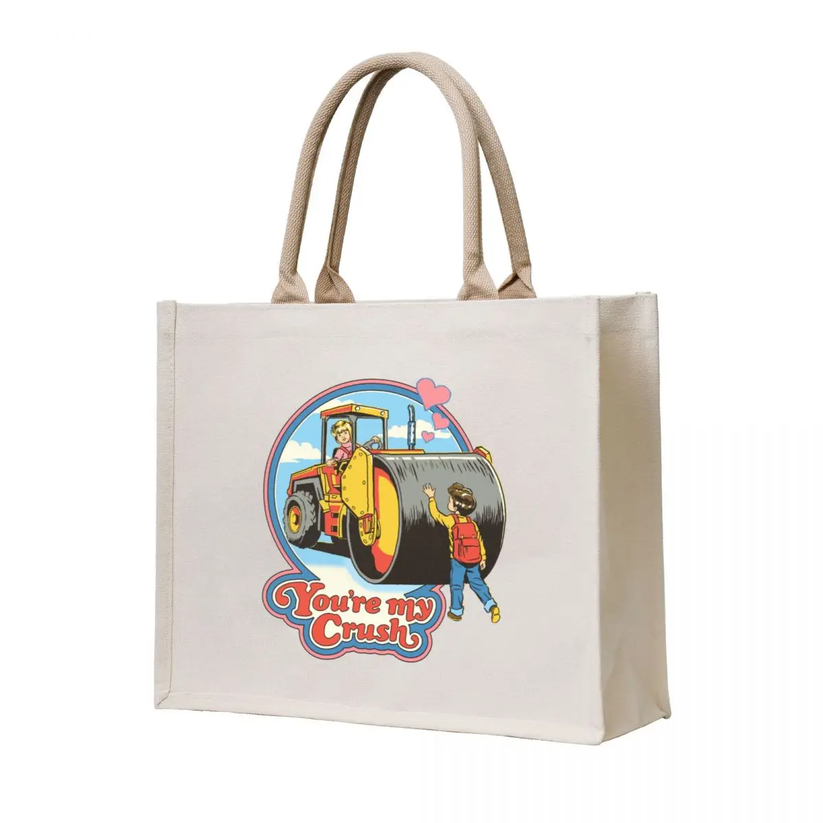 

You're My Crush Tote Bag shopper bags for women Women's shopping bag reusable grocery bags cute tote bag