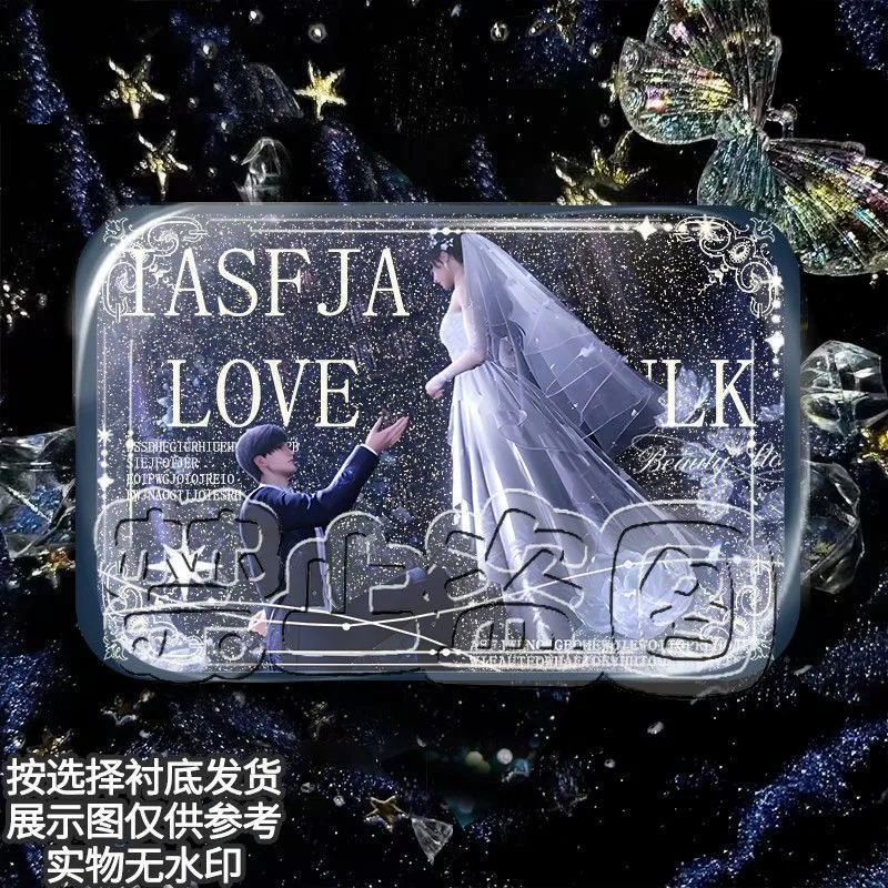 愛と深宇宙の結婚式絶妙なダブルフラッシュバーカレブシラスラファエルザビエルゼインコスプレバッジ