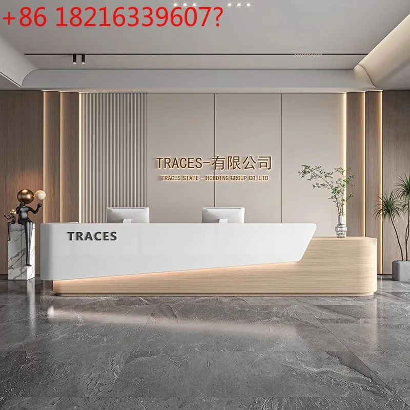 مكتب استقبال بسيط للشركة، مكتب خدمة ردهة الفندق، مكتب أمامي #1