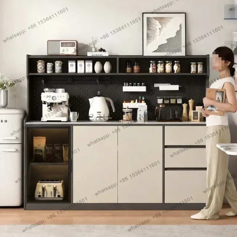 FG Corner Adults Sideboard Living Room Cabinets Dust Proof Kitchen Craft Showcase Storage Locker Entryway Shelves Luxury Furnitu