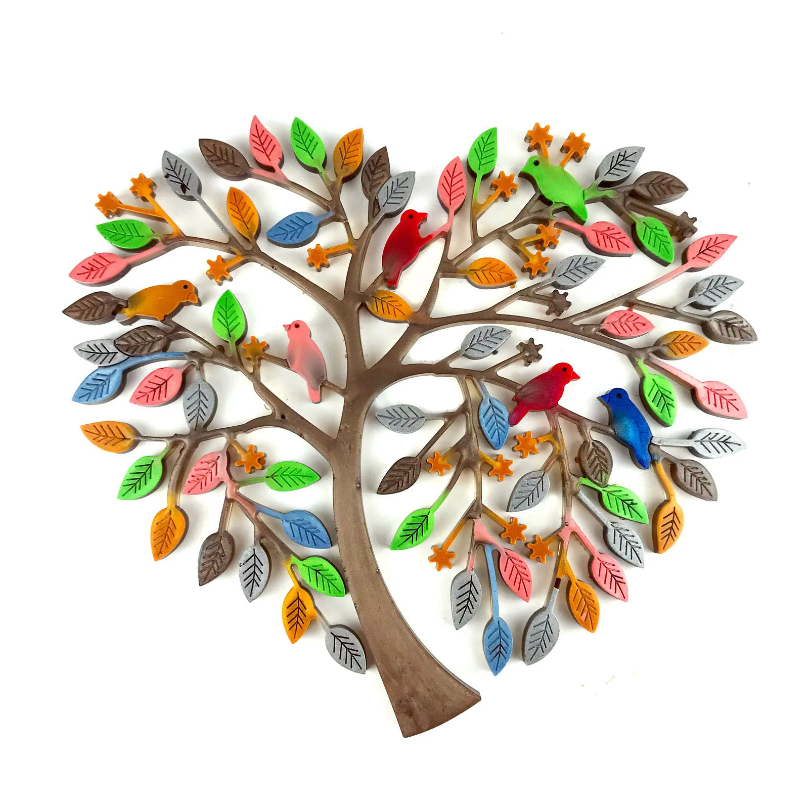 DIY Heart Shaped Tree of Life Mold for Crafting And Home Decor Silicone Wall Pendant Mould