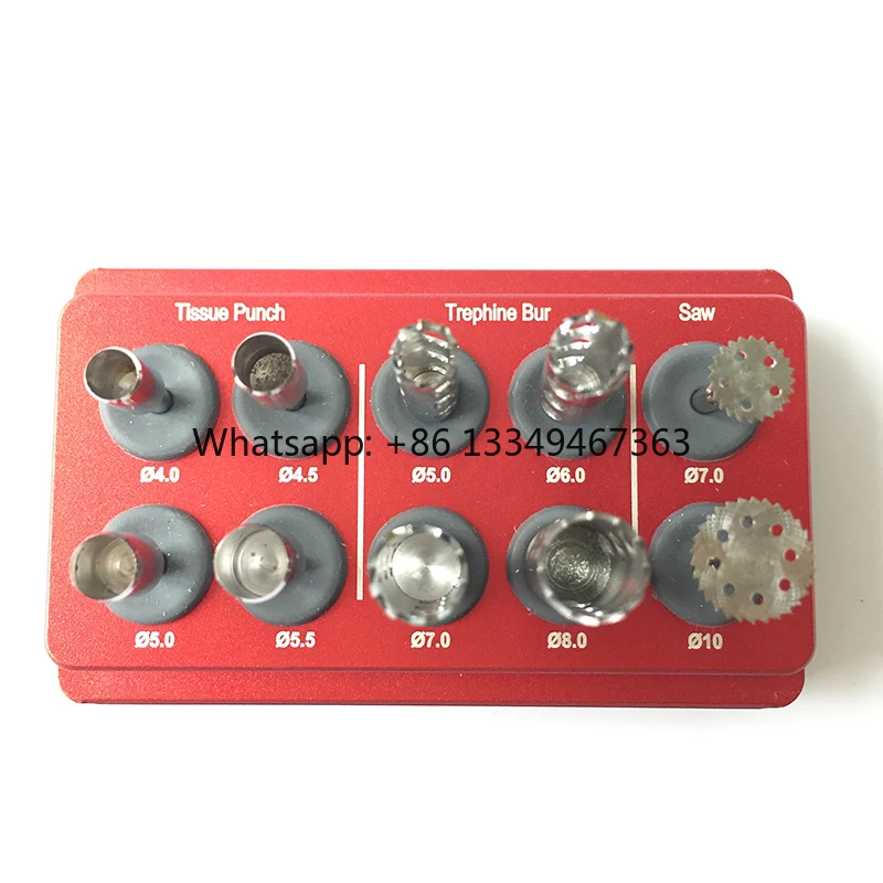 

Instruments MCT Bone Retrieval and Gingival Suit10 PCS for Tissue Punch Guided Tissue Punch CE Approved