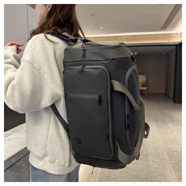 

Трансформируемый дорожный рюкзак — сумка для спортзала/йоги большой вместимости со съемными ремнями, спортивная дорожная сумка для тренировок и деловых поездок