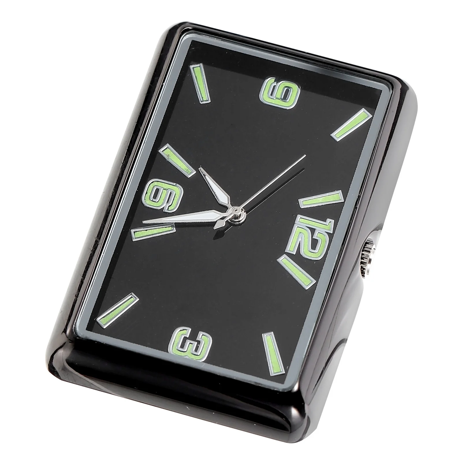 

Dashboard Clock Stylish Glass Car Decor Clocks Home Office School Fluorescent Clock Dashboard Decor Car Interior