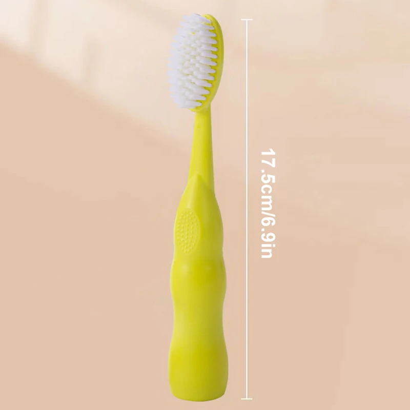 Brosse à dents à grosse tête pour les soins bucco-dentaires, livres oraux profonds, poils souples, brosse à dents manuelle pour couple, brosse à dents mignonne