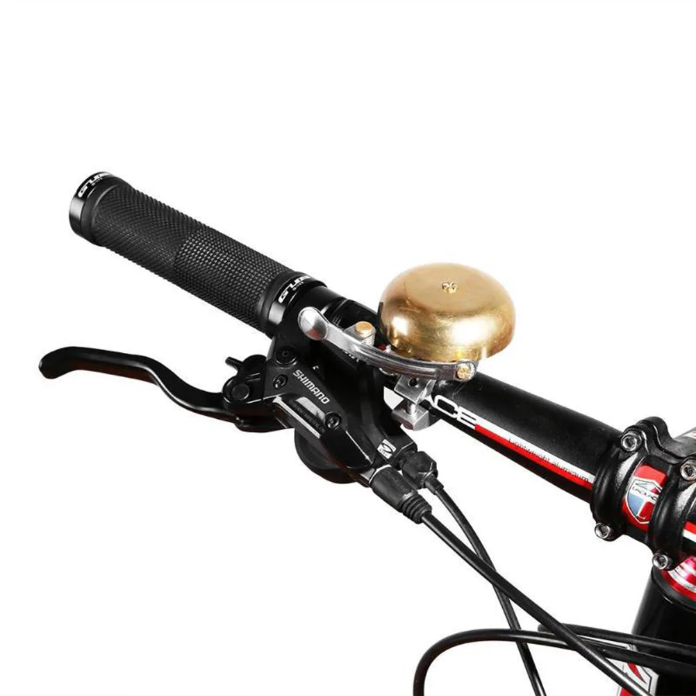 

1pcs Copper Bell Loud Sound Essential Accessory for Bicycle Riding Bike Bell Horn Clear Crisp Noise Free Sweat