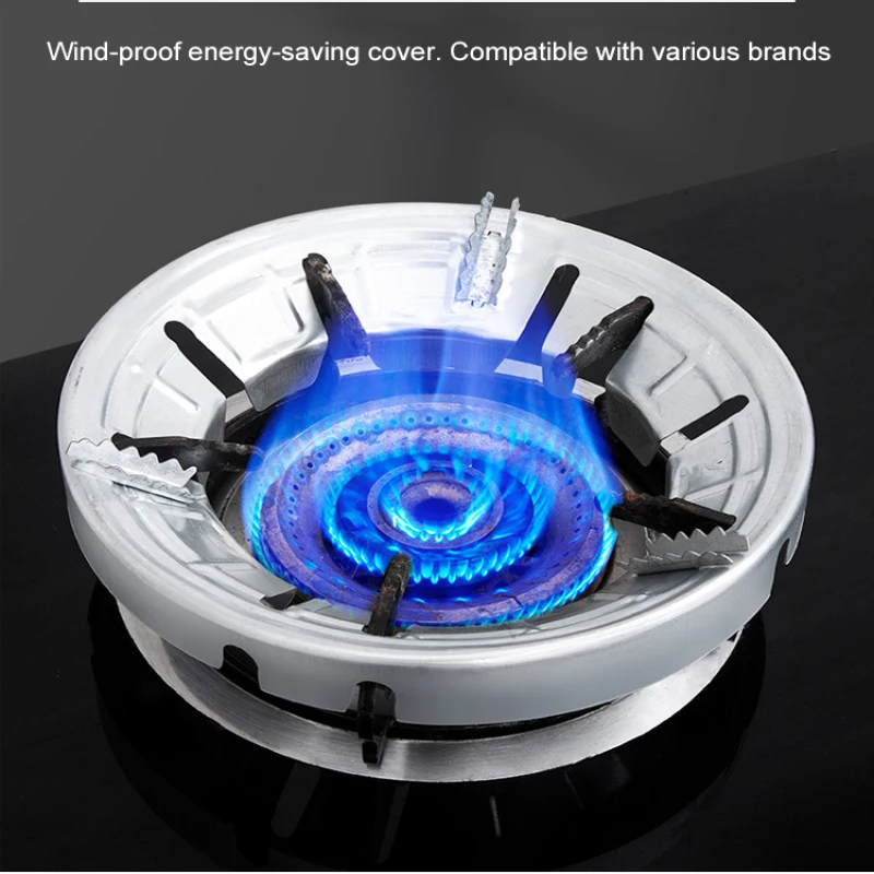 Household gas stove fire gathering energy-saving cover