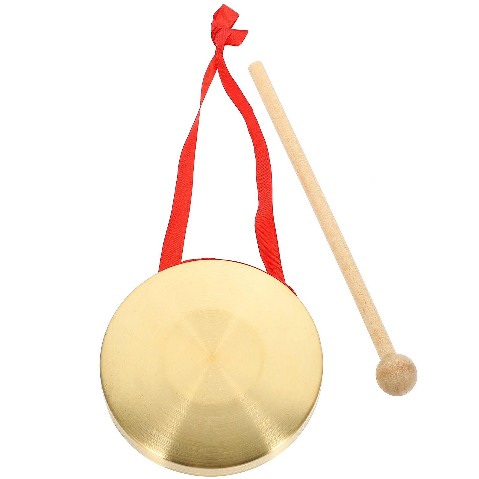 Gong Hand Chinese Toy Percussion Instrument for Company Opening Copper Wood