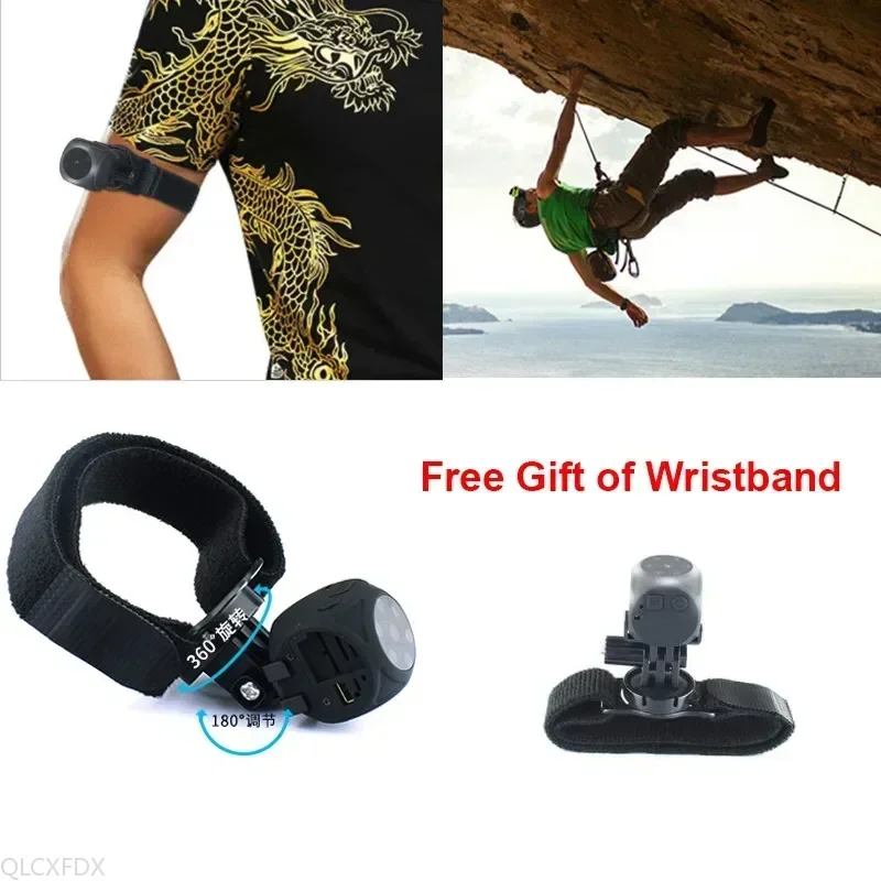 Мини-видеокамера HD 1080P, видеозапись, DV DVR, микрокамера, обнаружение движения с инфракрасной видеокамерой ночного видения, поддержка TF-карты