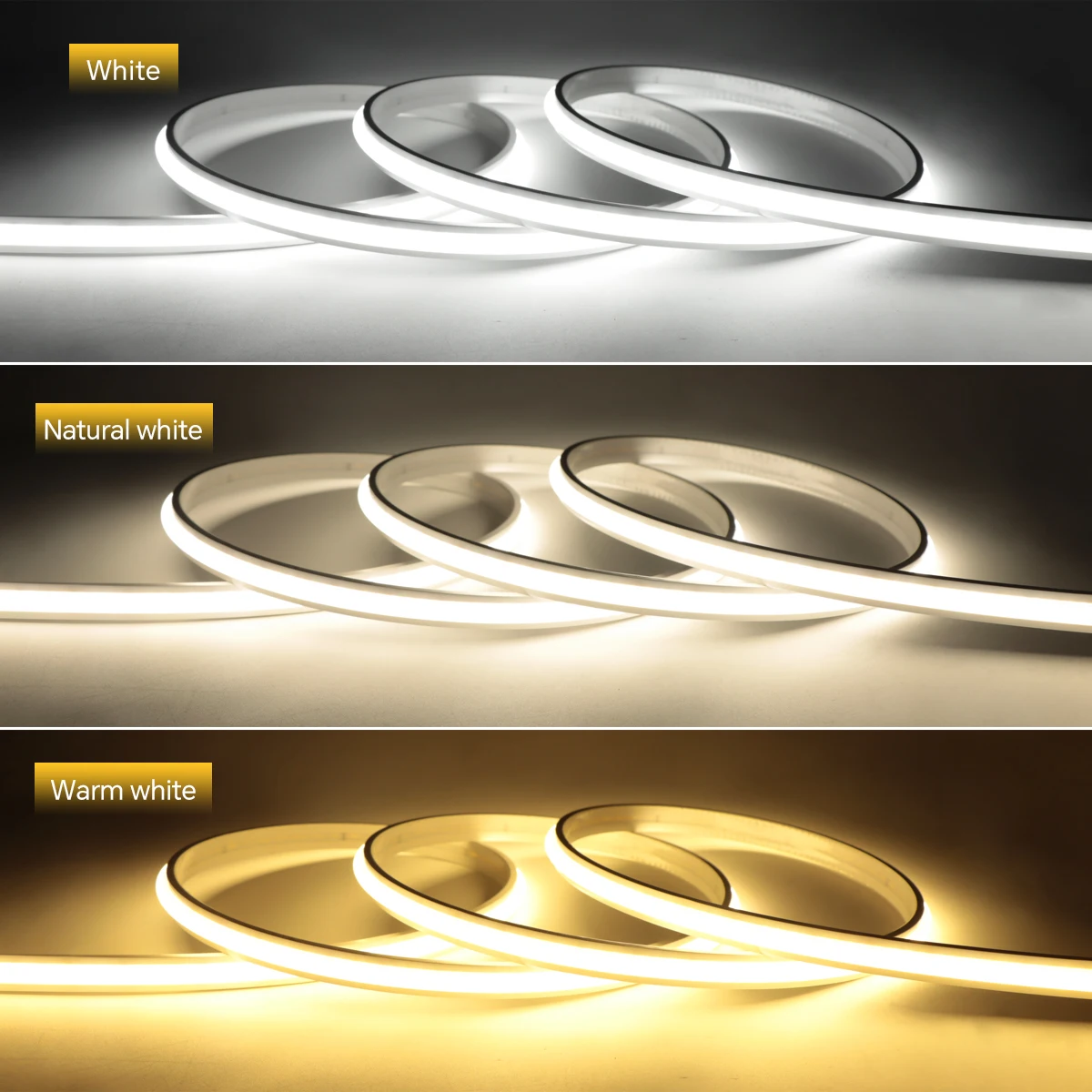 1-30m Cuttable 220V EU Power Plug LED Strip Light Silica Gel Neon Lamp White/Warm White/Neutral White Kitchen Room Decor Lights image 5