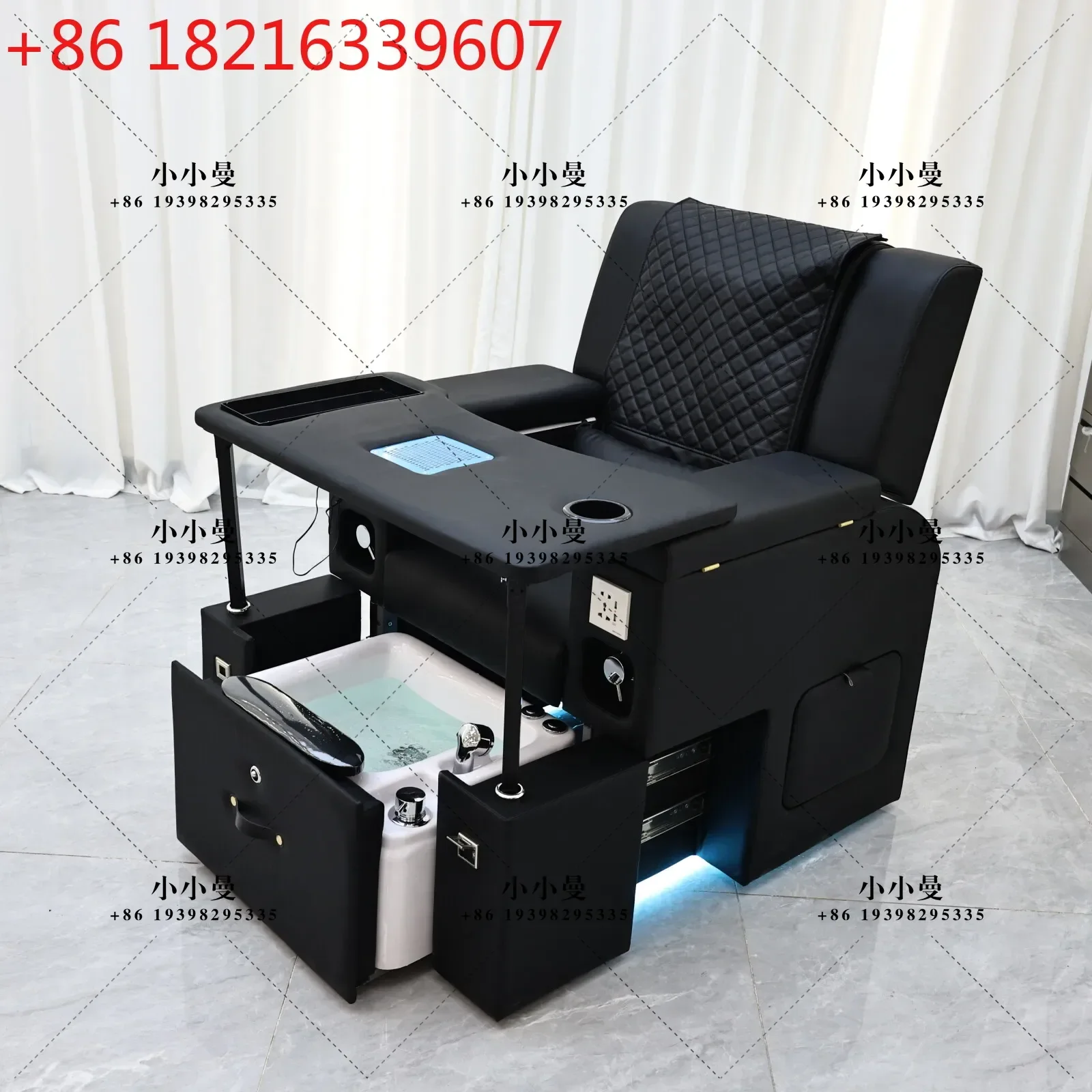 YAO Professional Multifunctional Pedicure Massage Chair, Comfortable & Durable, All-in-One Foot Spa for Nail Salons & Beauty SPA