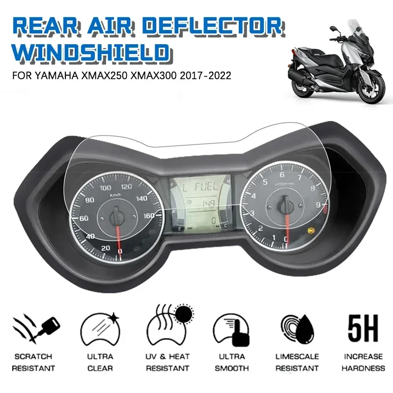 For YAMAHA XMAX250 XMAX300 X-MAX XMAX 300 250 2017-2022 2019 2020 Motorcycle Cluster Scratch Protection Film Screen Protector