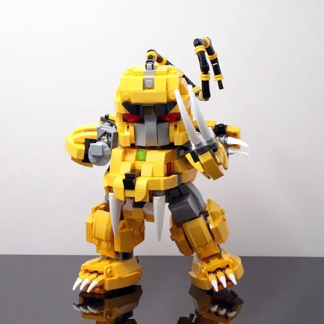 

Anime Figure Building Blocks Kids Toys Granzort Action Figure Blocks Model Toys For Children Robots Bricks Dolls