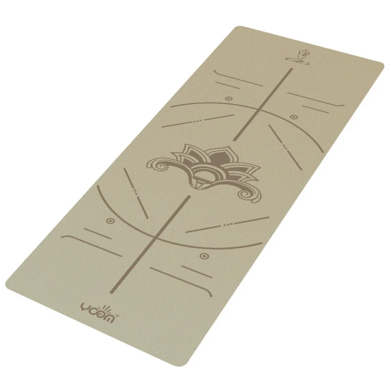 

2025 Natural Rubber Yoga Mat - Sand Coconut Fiber Anti-Slip Fitness Mat for Home/Gym, Unisex & Beginner-Adaptive ‌