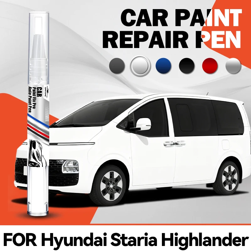 For Hyundai Staria Highlander 2021-2025 Car paint touch up pen auto paint concealer pencil acrylic paints car accessories