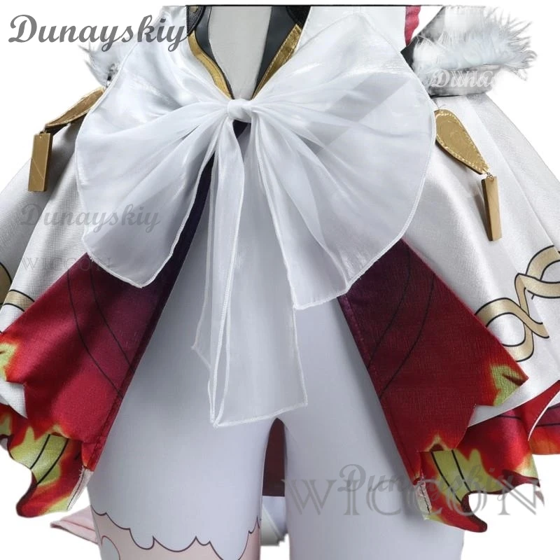 Gioco Wuthering Waves Chun Costume Cosplay Fashion Sweet Uniform Dress Set completo con Prop Halloween Party gioco di ruolo abbigliamento XXXL