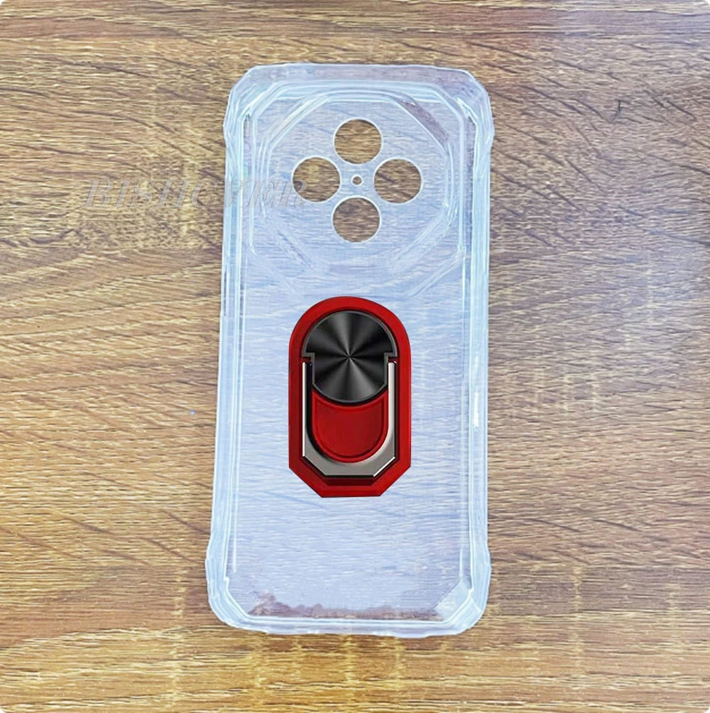 Magnet Phone Case FOR Blackview Fort 1 6.56" 2025 Blackview Fort 1 Fort1 Shockproof Soft TPU Silicone Cover With Ring Holder
