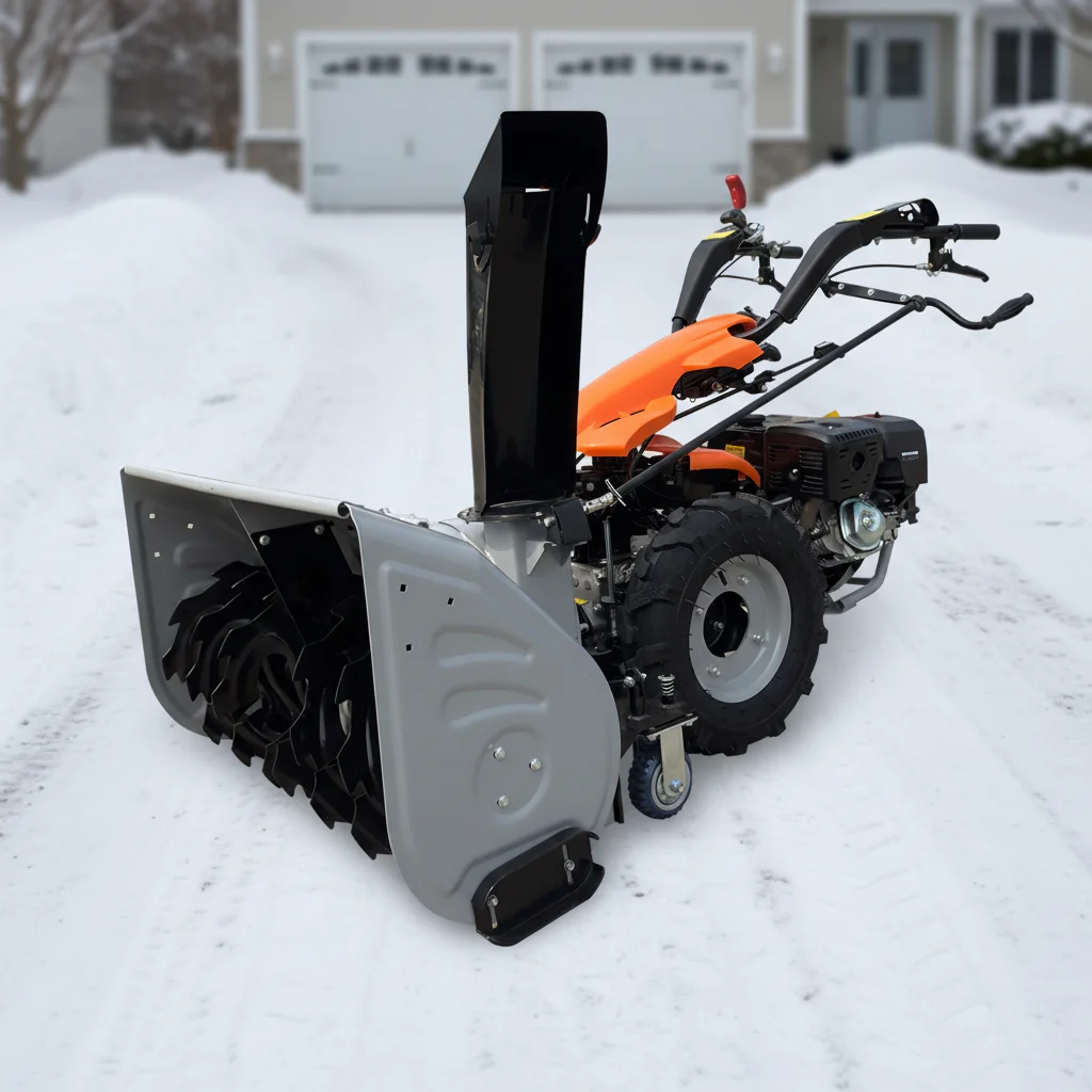 Portable Handheld Snow Sweeper for Efficient Light Snow Removal, Ideal for Urban Courtyards and Small Areas
