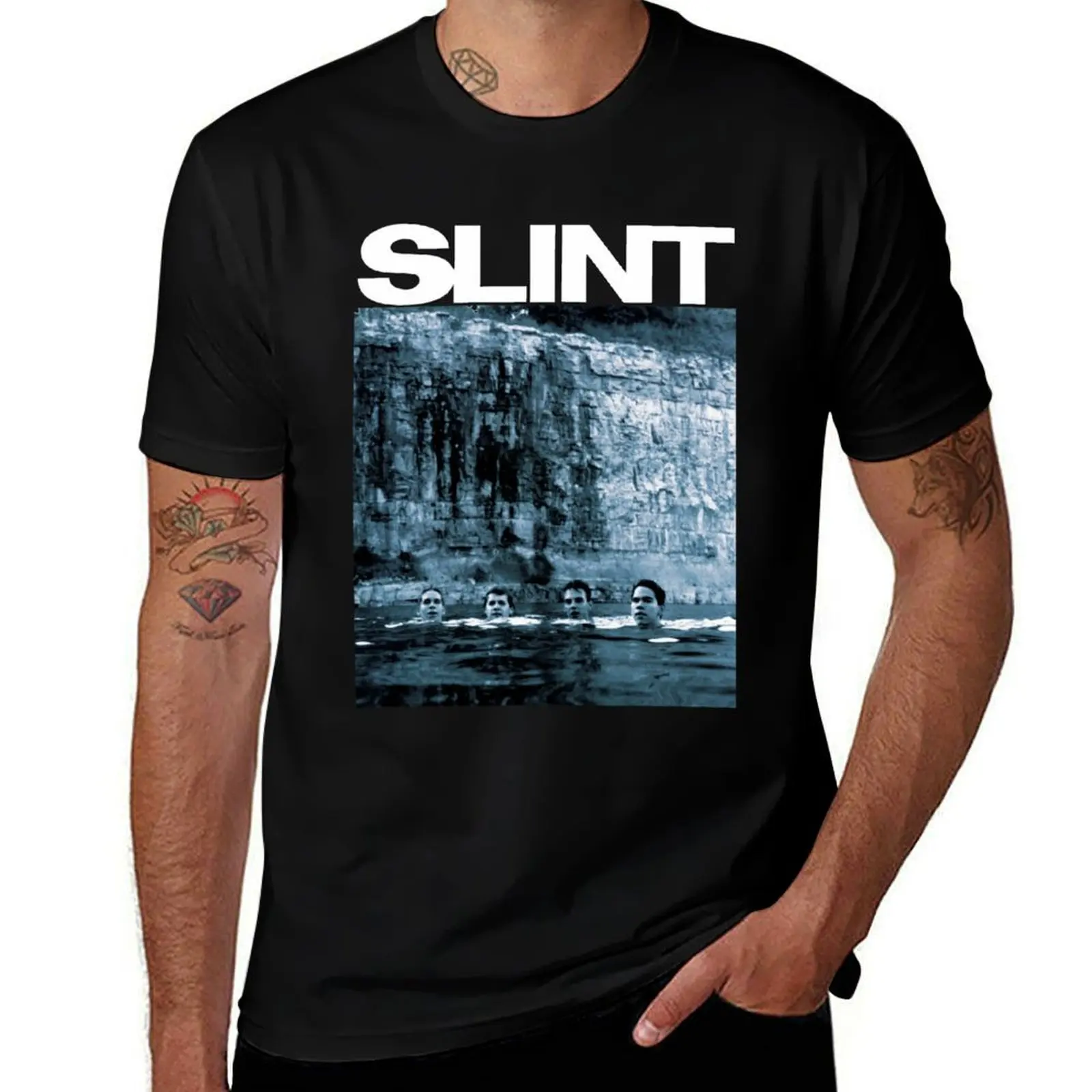 

Slint spiderland tweez post rock post hardcore T-Shirt t shirts for man graphic funny t shirts for man pack cotton T-Shirt