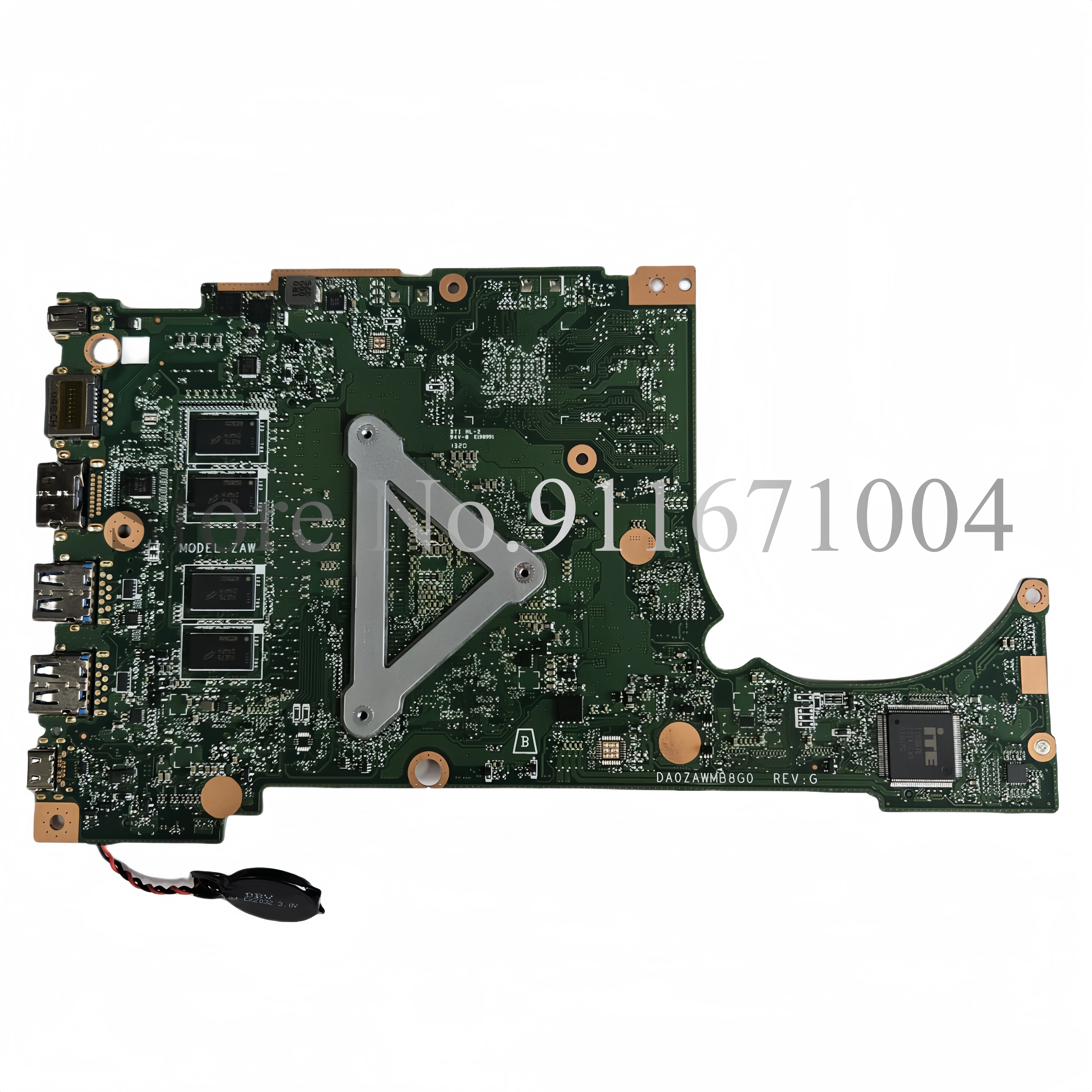 Imagem -02 - Placa-mãe do Portátil para Acer Aspire Da0zawmb8g0 Da0zawmb8e0 Da0zawmb8e0 A51554 w I310110u I5-10210u I7-10510u 4gb de Ram Ddr4 Nbhn111002