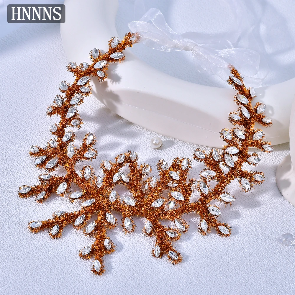 HNNNS Wedding Dress Waist Decoration Handmade Rhinestone Belt Fashion Gentle Sashes Women's Formal Dress Waist Accessories SA373