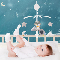 Baby Mobile Rattle Toy Hanging Rotating Toy Foldable Infant Bed Decoration Car Seat Bell Kids Sleep Toy Newborn Sensory Toy Gift