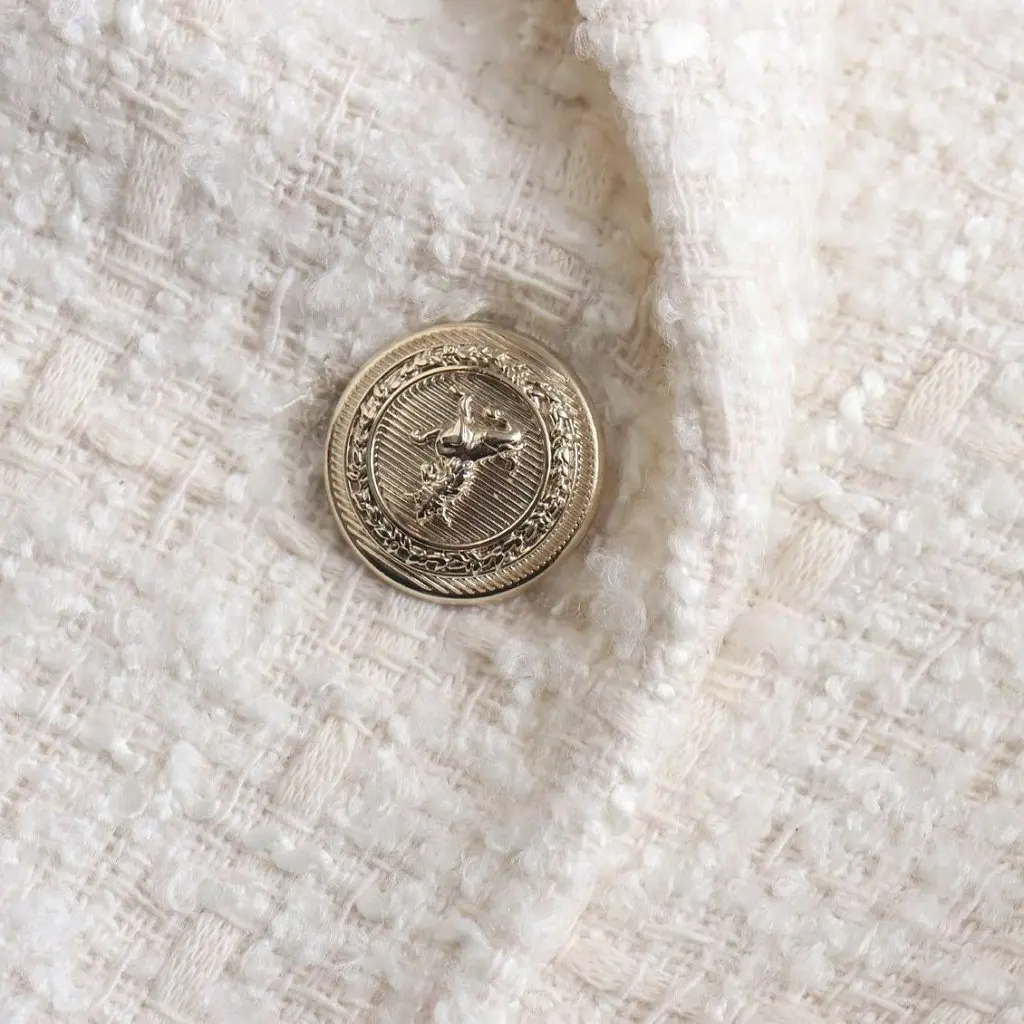 Giacca da abito con trama doppiopetto da donna Autunno Stile europeo americano all'ingrosso B48660