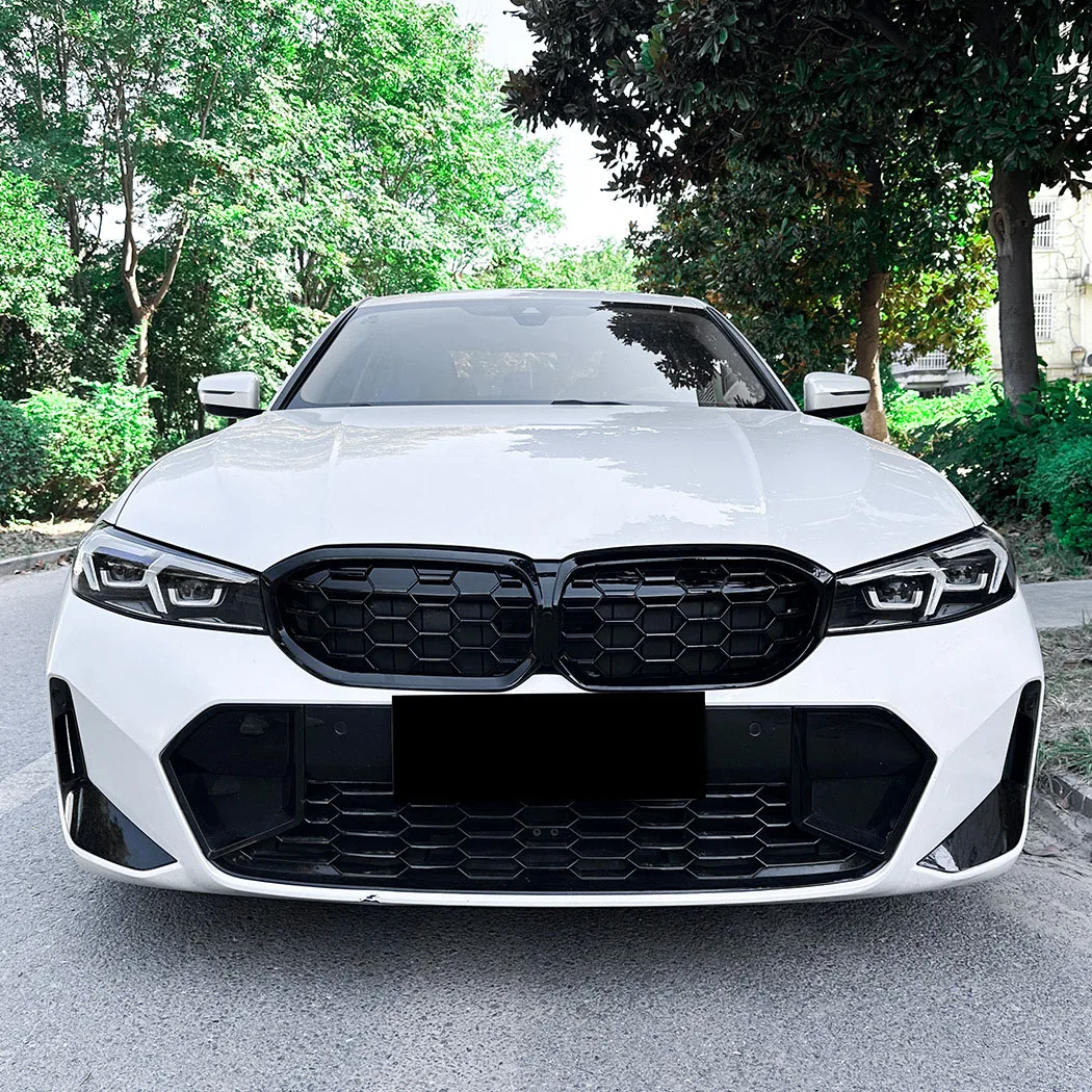 

Front Bumper Grille Grills For BMW 3 Series G20 G21 G28 LCI 2023 2024 2025 Facelift ABS Racing Grill