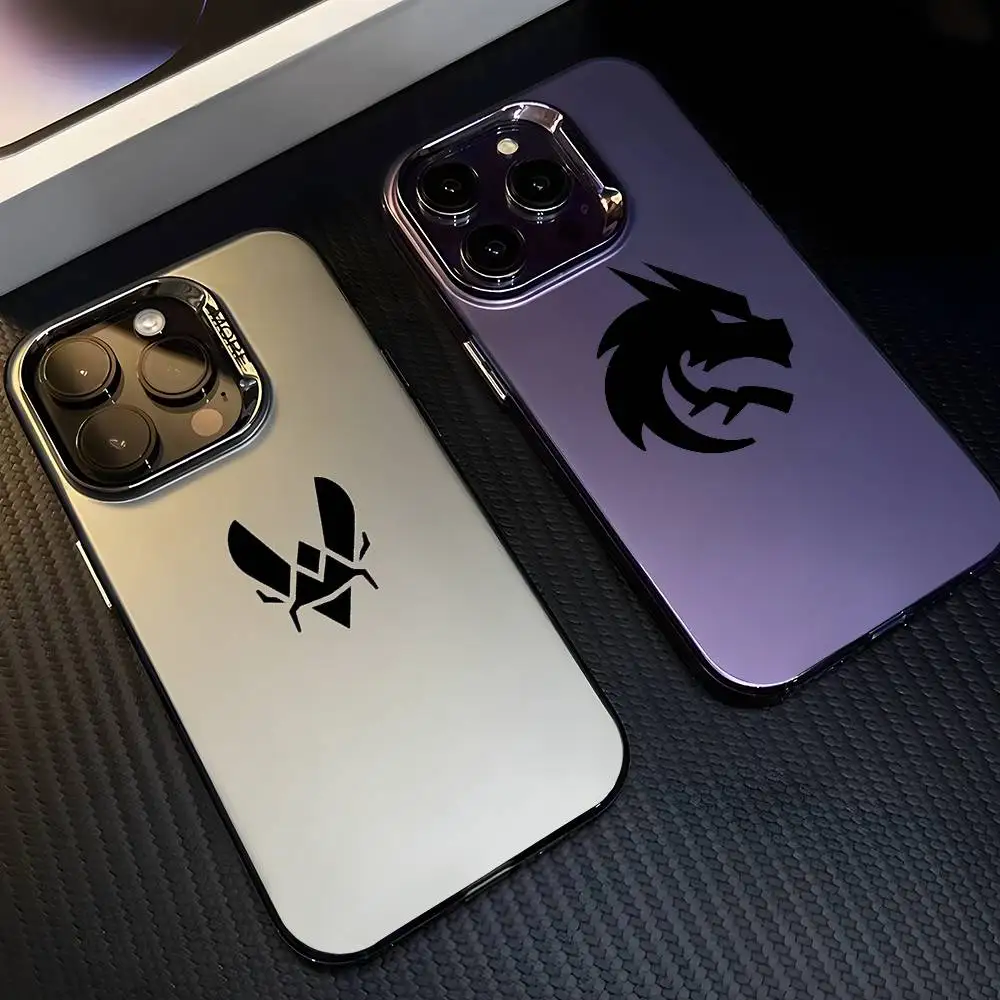 الشهيرة S-الروح CS2 B-Bee جراب هاتف آيفون 16 15 14 13 12 11 زائد برو ماكس متعدد الألوان أورورا الليزر للصدمات فوندا غطاء