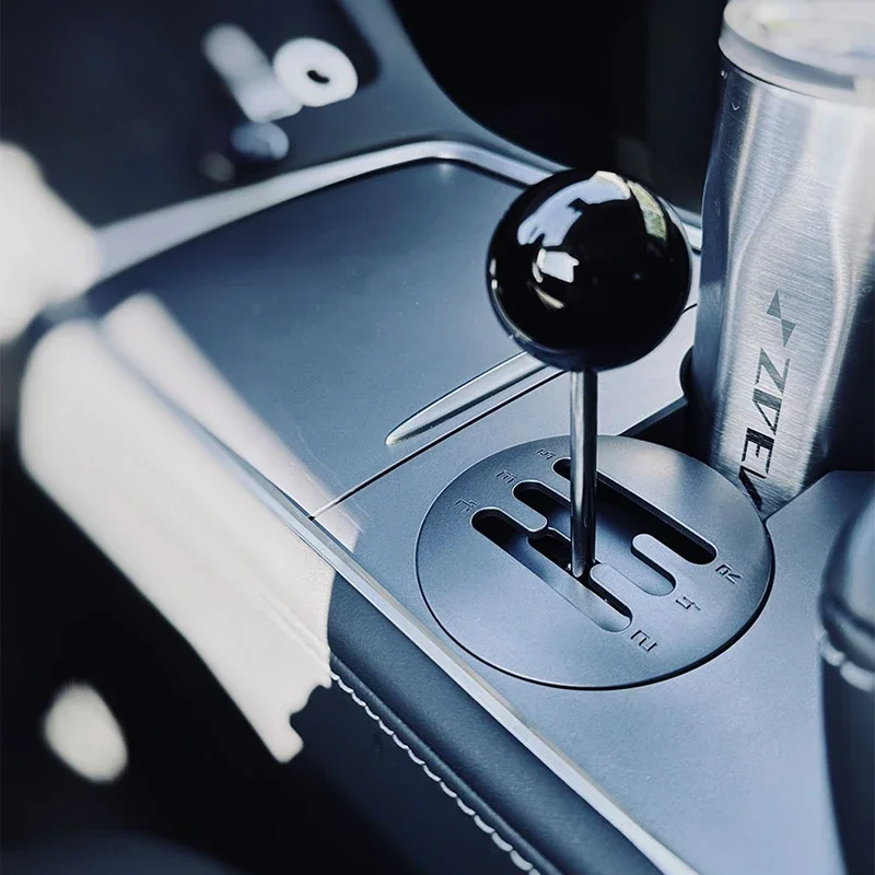 Tesla Model 3/Y Gear Shift Rocker,Manual Shift Lever,Water Cup Holder,Decorative Mod,Accessories,Custom Fit,Easy Install Stylish