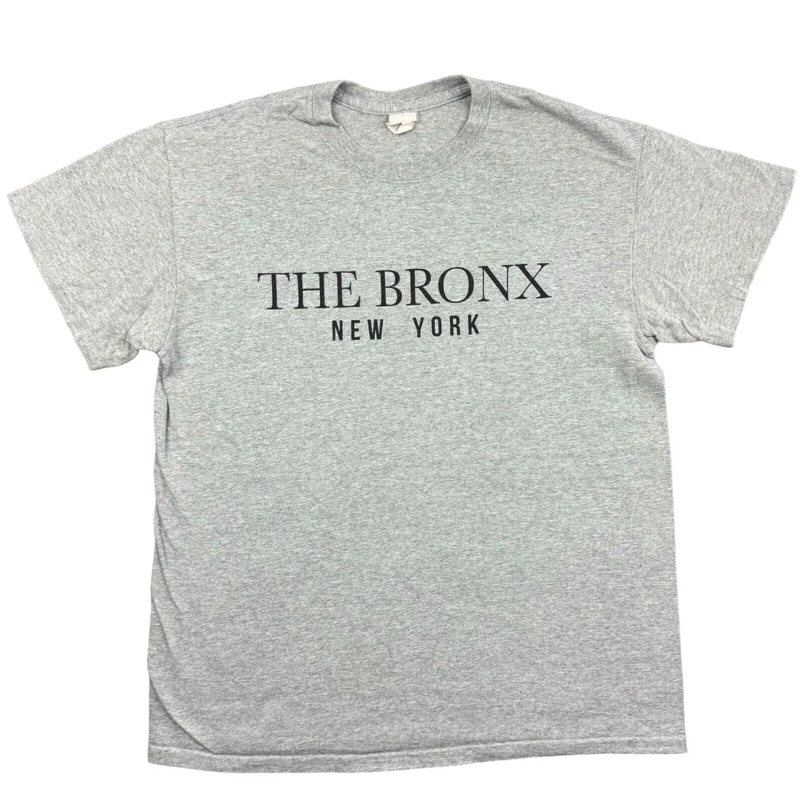 T Shirt Medium Grey New York Bronx T Shirt Summer USA America Tee M