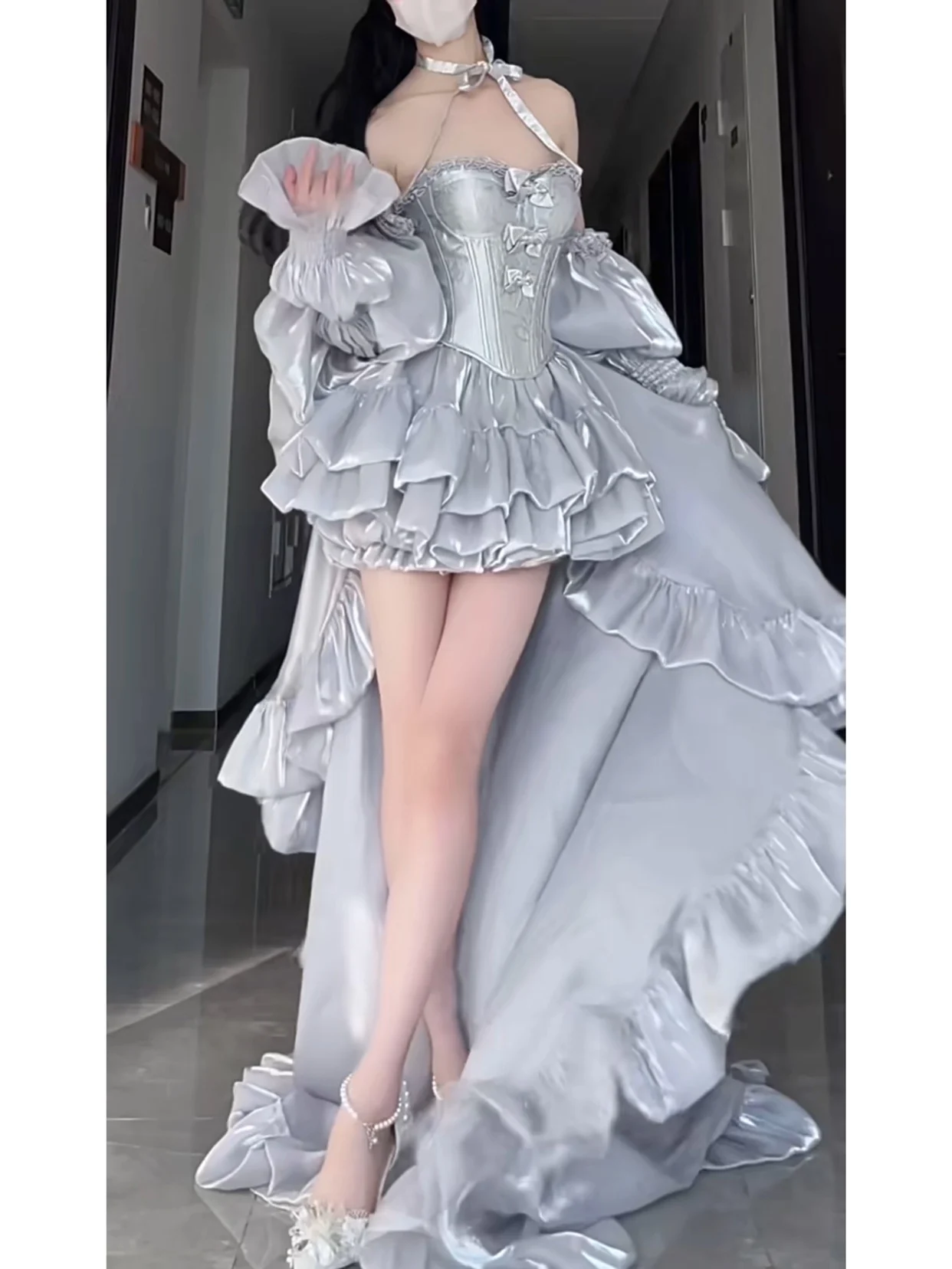 

Lolita Style Dress Sweet Wear High-Grade Socialite Birthday Little Pettiskirt