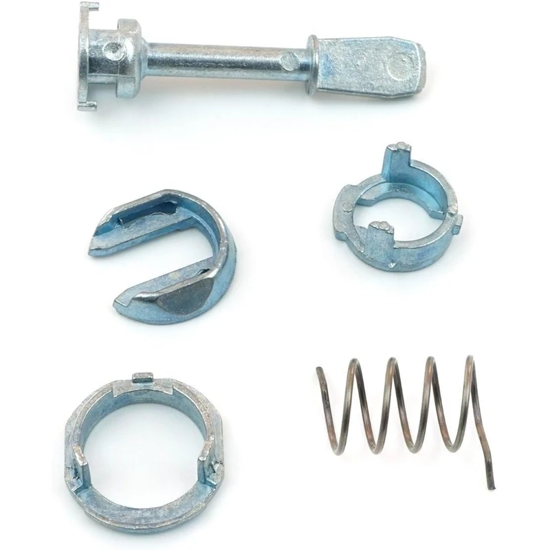 1set New Zinc Alloy Front Left/Right Door Lock Cylinder Repair Kit 6N0837223A for Polo 1994-2001