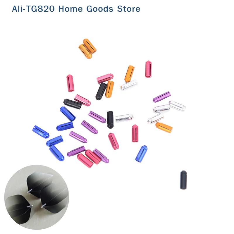 

[TG820]12pcs Aluminum Alloy Darts Flight Savers Dart Wing Tail Protector Accessories