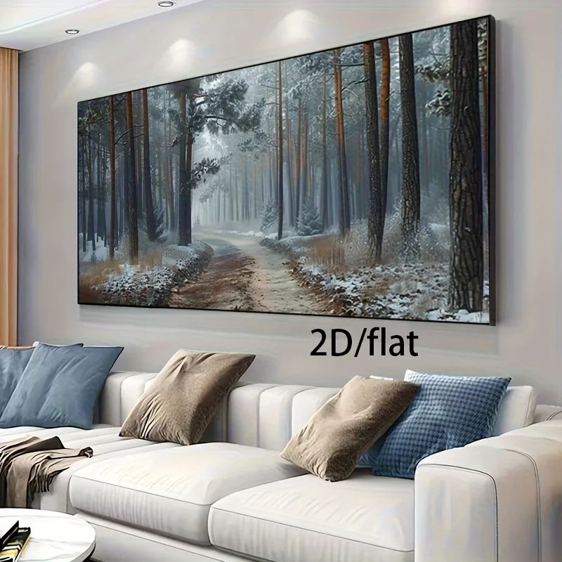 

Forest Canvas Painting Frameless Wall Art Modern Style Canvas Posters for Bedroom and Living Room Decoration Cuadros No Frame