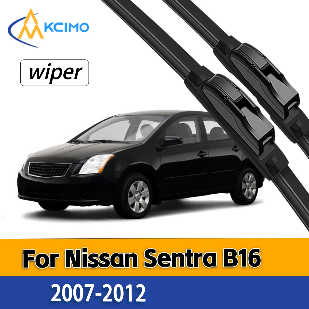 

Car Front Window Wiper Blades For Nissan Sentra B16 2007-2012 Long Life Rubber Wipers