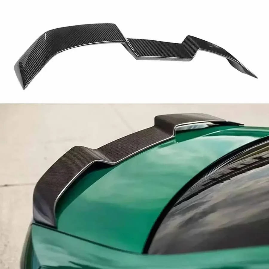 For BMW 4 Serie G22 M4 g82 425 440 Carbon Fiber Tail fins Rear Spoiler Duckbill Car Wing Retrofit the rear wing Car Accessories