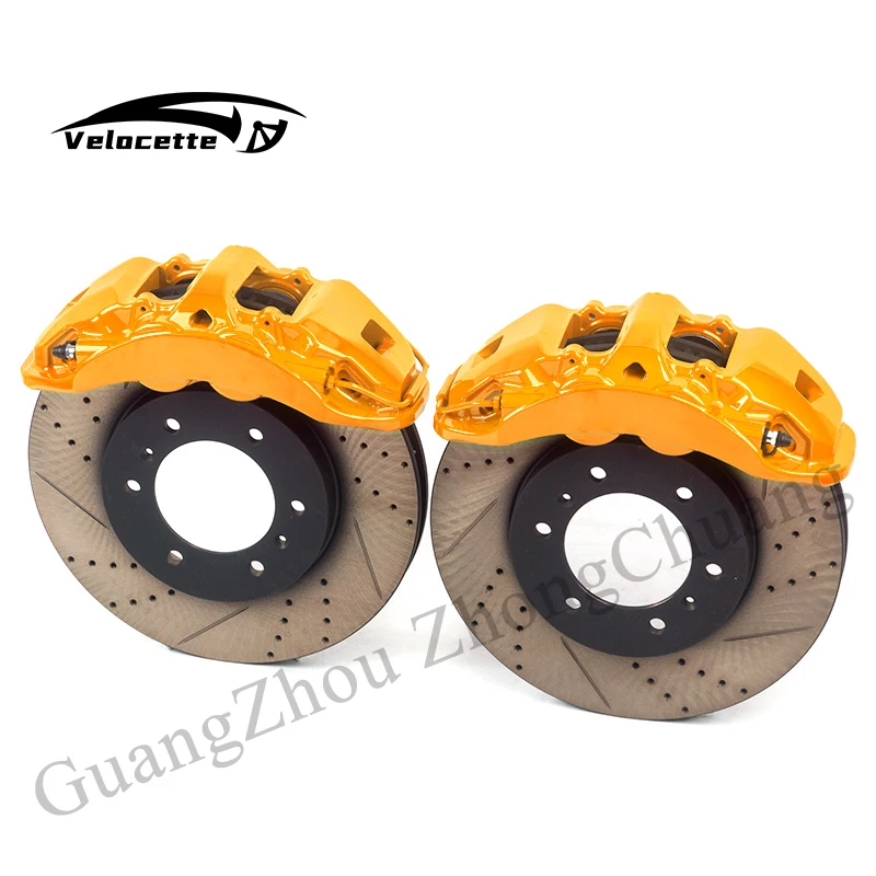 Modification Auto Brake Pads Brake System Caliper 4 Pistons Big Brake Caliper Kit For Audi A5 A7 A8 E-tron Tank 300 500 700